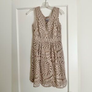 Anthropologie Baraschi Embroidered Dress